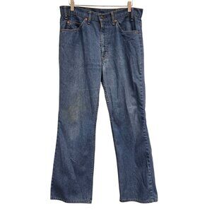 Levis Vintage 517 32x29  Bootcut Jeans Mens Blue Denim Straight Leg